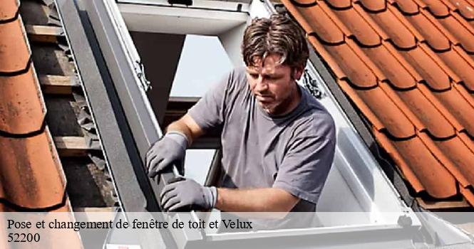 Pose et changement de fenêtre de toit et Velux vauxbons-52200 pro renov'toiture - Couvreur Zingueur 52