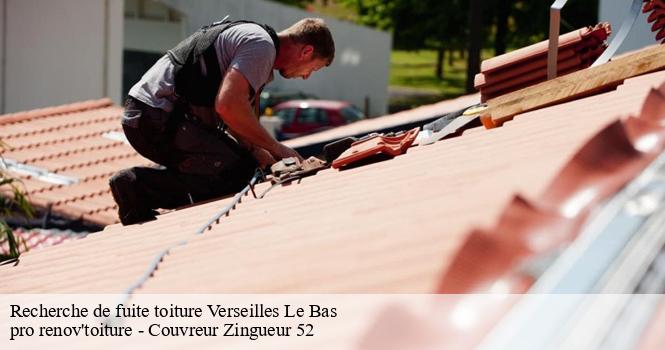 Recherche de fuite toiture verseilles-le-bas-52250 pro renov'toiture - Couvreur Zingueur 52